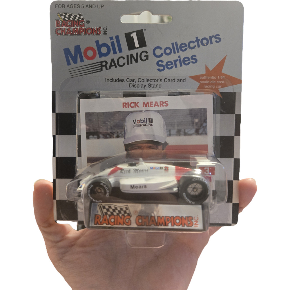 Rick Mears 1991 Racing Champions Mobil 1 Racing Collectors Series Diecast 1:64
